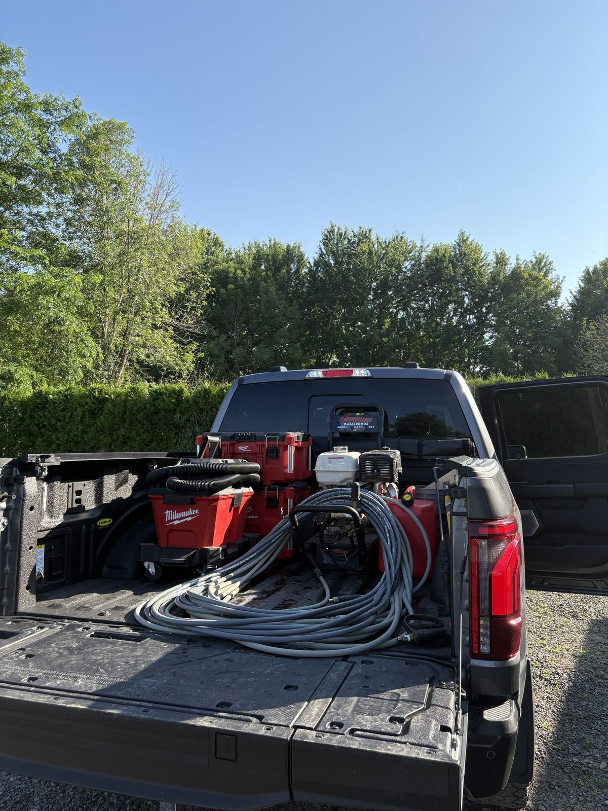 Unité mobile PAC Lavage : laveuse à pression Kodiak 4000 PSI